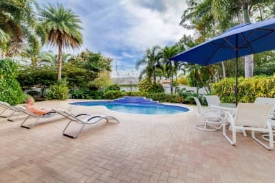 Pool and patio